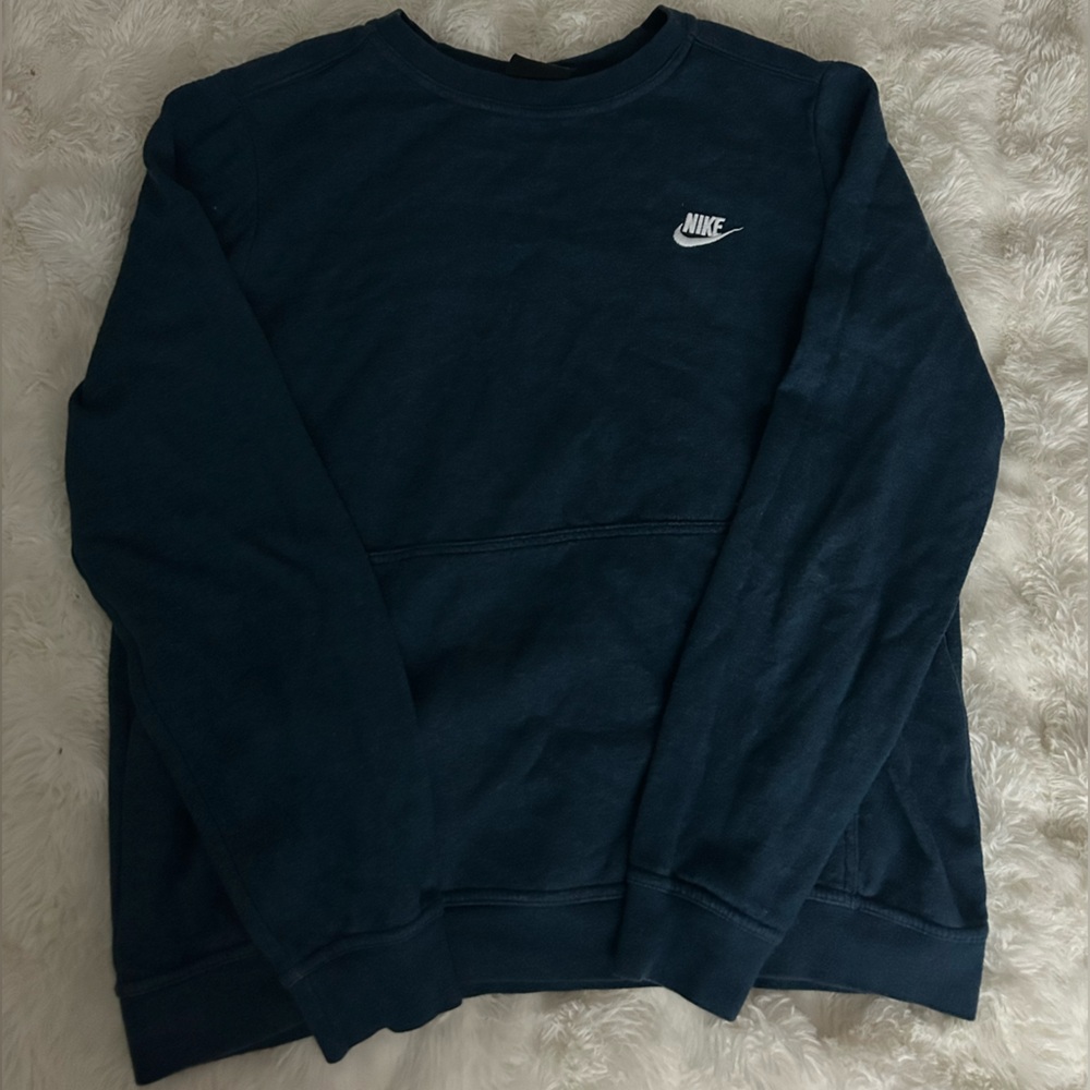 Nike Dark Teal Fleece Crewneck